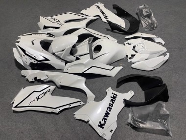 Beste Kawasaki ZX10R Motorrad Verkleidung 2021-2025 - Perl Weiss Schwarz