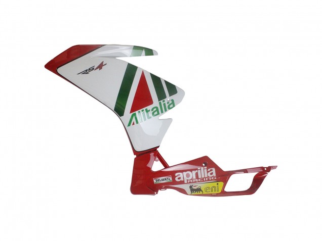 Beste Aprilia RS4 50 125 Motorrad Verkleidung Kit 2012-2018 - Weiss Rot Grun Gelb Alitalia