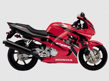 Beste Honda CBR600 F3 Motorrad Verkleidung 1995-1996 - Rot Glanzendes Schwarz