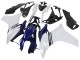Beste Honda CBR600F Motorrad Verkleidung 2011-2013 - Weiss Blau