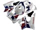 Beste Honda CBR900RR 893 Motorrad Verkleidung 1992-1993 - Weiss Rot Dunkel Blau