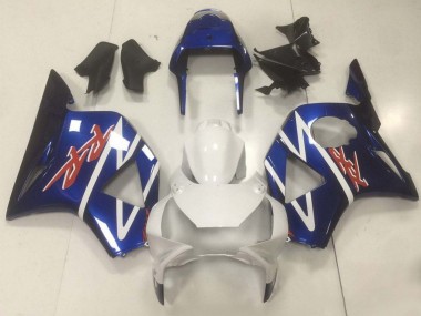 Beste Honda CBR900RR 893 Motorrad Verkleidung 1994-1995 - Weiss Blau Glanzendes Schwarz