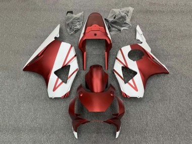 Beste Honda CBR900RR 954 Motorrad Verkleidung 2002-2003 - Weiss Rot