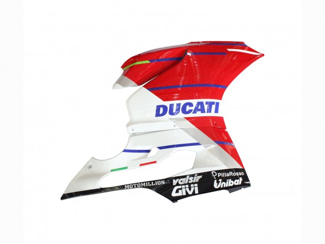 Beste Ducati Panigale 899/1199 Motorrad Verkleidung 2011-2014 - Weiss Rot Grun Blau Glanzendes Schwarz Flex-Box