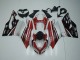 Beste Ducati Panigale 899 Motorrad Verkleidung 2011-2014 - Weiss Rot Glanzendes Schwarz