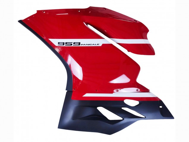 Beste Ducati 959 Motorrad Verkleidung 2015-2020 - Rot Matt Schwarz