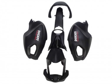 Beste Ducati Monster 696 796 1100 1100S Motorrad Verkleidung 2008-2012 - Matt Schwarz