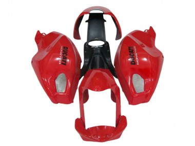 Beste Ducati Monster 696 796 1100 1100S Motorrad Verkleidung 2008-2012 - Rot