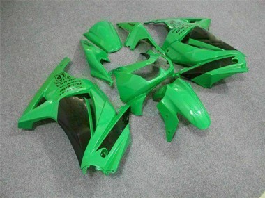 Beste Kawasaki EX250 Motorrad Verkleidung 2008-2012 - Grun Schwarz