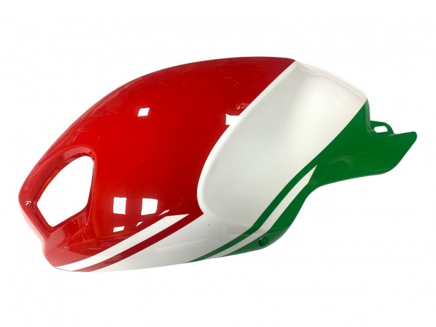Beste Ducati Monster 696 796 1100 1100S Motorrad Verkleidung 2008-2012 - Weiss Rot Grun