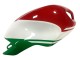 Beste Ducati Monster 696 796 1100 1100S Motorrad Verkleidung 2008-2012 - Weiss Rot Grun
