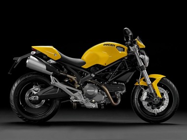 Beste Ducati Monster 696 796 1100 1100S Motorrad Verkleidung 2008-2012 - Gelb