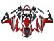 Beste Honda CBR500R Motorrad Verkleidung 2016-2018 - Rot Weiss Matt Schwarz
