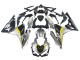 Beste Honda CBR500R Motorrad Verkleidung 2022-2023 - Silber Gelb Glanzendes Schwarz
