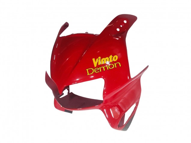 Beste Honda VFR 800 Motorrad Verkleidung 1998-2001 - Rot Weiss Glanzendes Schwarz Vimto