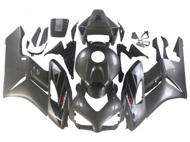 Beste Honda CBR1000RR Motorrad Verkleidung 2004-2005 - Glanzendes Grau Glanzendes Schwarz