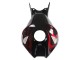 Beste Honda CBR1000RR Motorrad Verkleidung 2006-2007 - Glanzendes Schwarz Gelb Rot Flamme