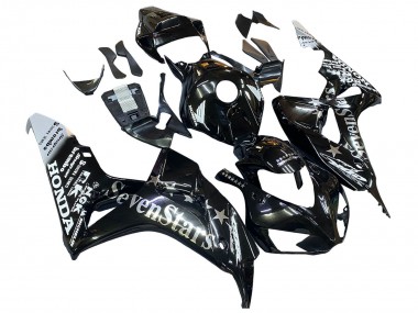 Beste Honda CBR1000RR Motorrad Verkleidung 2006-2007 - Glanzendes Schwarz Gold SevenStars