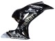 Beste Honda CBR1000RR Motorrad Verkleidung 2006-2007 - Glanzendes Schwarz Gold SevenStars