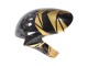 Beste Honda CBR1000RR Motorrad Verkleidung 2006-2007 - Gold Glanzendes Schwarz