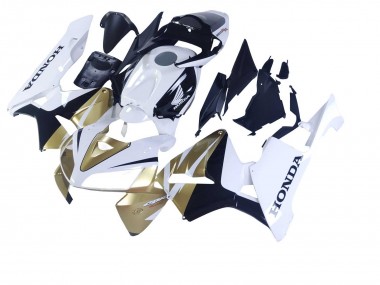 Beste Honda CBR600RR Motorrad Verkleidung 2005-2006 - Gold Weiss Schwarz