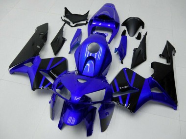 Beste Honda CBR600RR Motorrad Verkleidung 2005-2006 - Blau Schwarz
