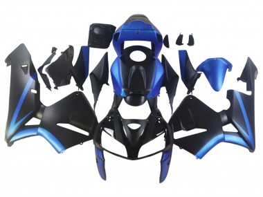 Beste Honda CBR600RR Motorrad Verkleidung 2005-2006 - Schwarz Blau