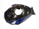 Beste Honda CBR600RR Motorrad Verkleidung 2005-2006 - Glanzendes Schwarz Blau Flamme