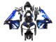 Beste Honda CBR600RR Motorrad Verkleidung 2005-2006 - Glanzendes Schwarz Blau Flamme