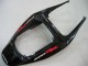 Beste Honda CBR600RR Motorrad Verkleidung 2005-2006 - Orange Schwarz Silber