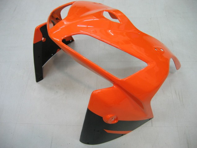 Beste Honda CBR600RR Motorrad Verkleidung 2005-2006 - Orange Schwarz Silber