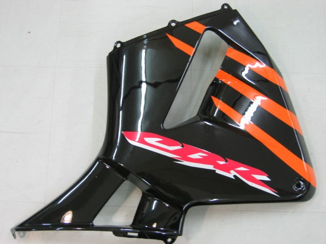 Beste Honda CBR600RR Motorrad Verkleidung 2005-2006 - Orange Schwarz Silber