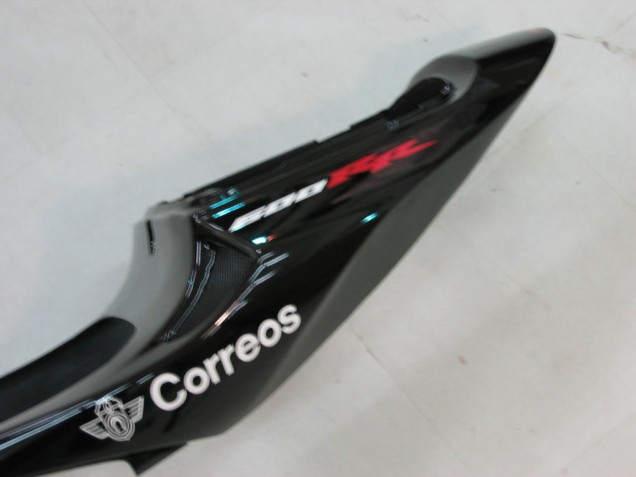 Beste Honda CBR600RR Motorrad Verkleidung 2005-2006 - Glanzendes Schwarz Weiss West