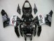 Beste Honda CBR600RR Motorrad Verkleidung 2005-2006 - Glanzendes Schwarz Weiss West