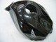 Beste Honda CBR600RR Motorrad Verkleidung 2005-2006 - Glanzendes Schwarz Grau Flamme