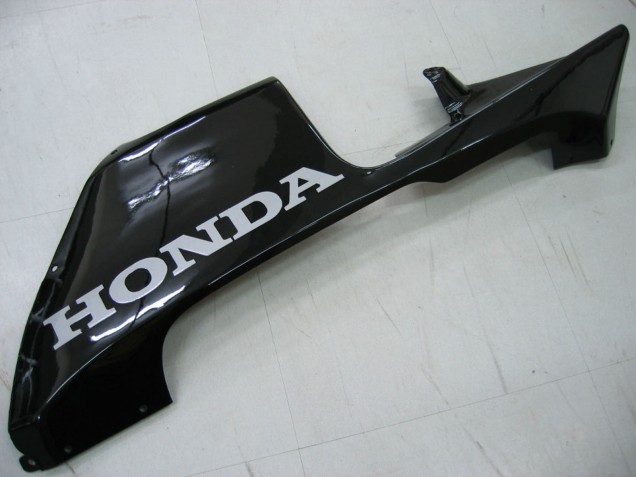 Beste Honda CBR600RR Motorrad Verkleidung 2005-2006 - Glanzendes Schwarz Grau Flamme