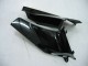 Beste Honda CBR600RR Motorrad Verkleidung 2005-2006 - Glanzendes Schwarz Grau Flamme