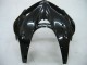 Beste Honda CBR600RR Motorrad Verkleidung 2005-2006 - Glanzendes Schwarz Grau Flamme