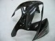 Beste Honda CBR600RR Motorrad Verkleidung 2005-2006 - Glanzendes Schwarz Grau Flamme