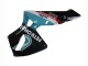 Beste Honda CBR600RR Motorrad Verkleidung 2005-2006 - Hellblau Schwarz 35