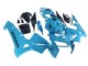 Beste Honda CBR600RR Motorrad Verkleidung 2005-2006 - Hellblau