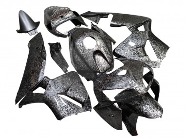 Beste Honda CBR600RR Motorrad Verkleidung 2005-2006 - Schwarz Geschmiedet Carbonfaser