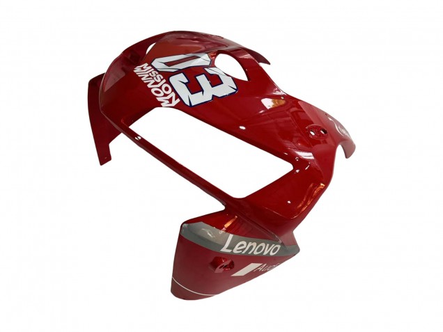 Beste Honda CBR600RR Motorrad Verkleidung 2005-2006 - Rot Schwarz Valsir 03