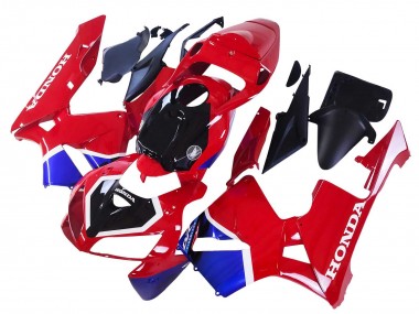 Beste Honda CBR600RR Motorrad Verkleidung 2005-2006 - Rot Blau Schwarz