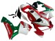 Beste Honda CBR600RR Motorrad Verkleidung 2005-2006 - Rot Weiss Grun