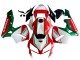 Beste Honda CBR600RR Motorrad Verkleidung 2005-2006 - Rot Weiss Grun