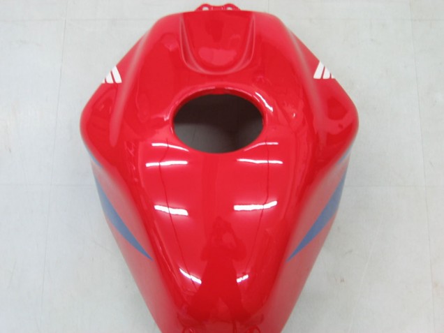 Beste Honda CBR600RR Motorrad Verkleidung 2005-2006 - Rot Blau Silber