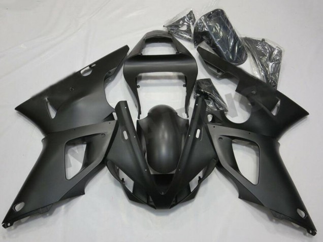 Beste Yamaha YZF R1 Motorrad Verkleidung 2000-2001 - Matt Schwarz