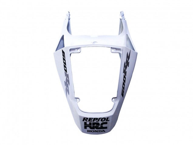Beste Honda CBR600RR Motorrad Verkleidung 2013-2023 - Weiss Glanzendes Schwarz Repsol