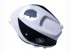 Beste Honda CBR600RR Motorrad Verkleidung 2013-2023 - Weiss Glanzendes Schwarz Repsol